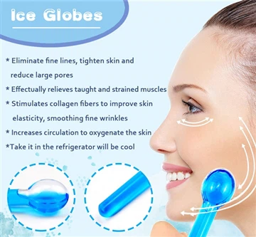 Cum să utilizați globurile de gheață faciale