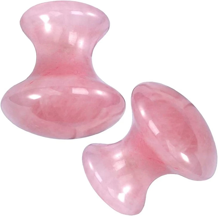Rosy Finch Face Roller Gua Sha Instrument de masaj