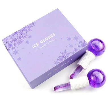 Instrumente de masaj de față Glob de gheață pentru gâtul facial