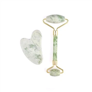 Role de jade și instrumente de masaj de raznare Gua Sha