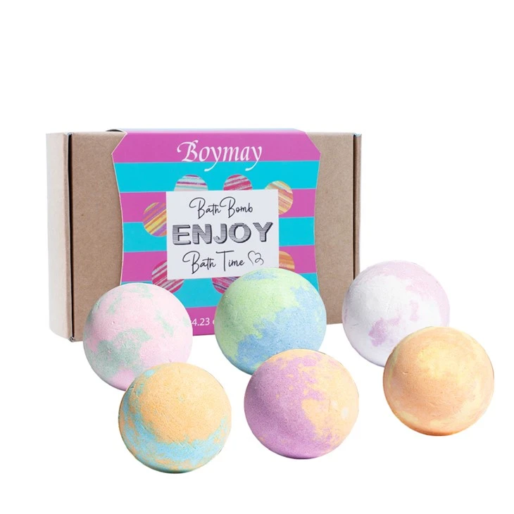 Set de cadouri pentru bombe pentru baie organică