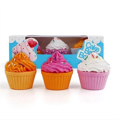 Băi de baie cu cupcake cu înghețată