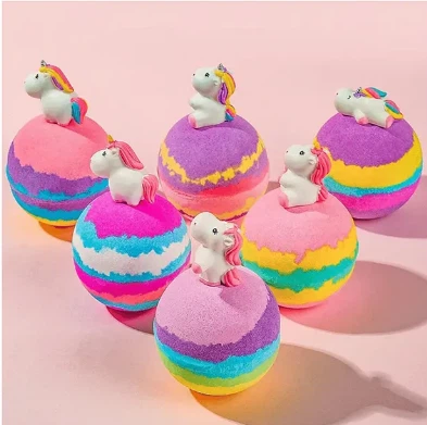 Băi bombă cu unicorn în interior