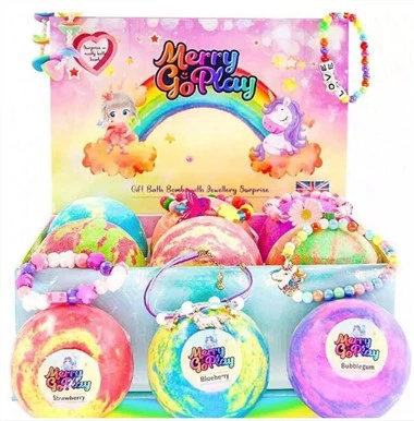 Set de cadouri pentru bombe pentru baie de Crăciun