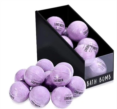 Bombe de baie de lavandă