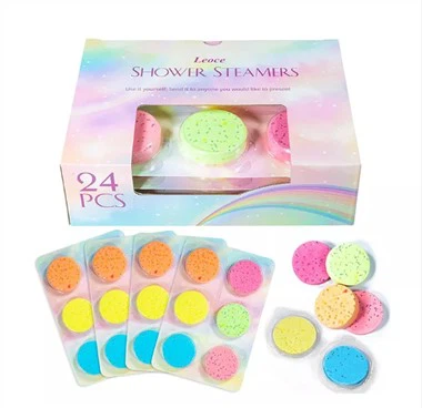 Set de tablete pentru aburi de duș cu aromoterapie