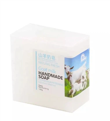 Etichetă privată cu săpun de lapte de capră