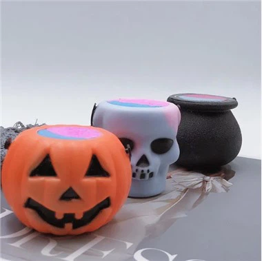 Bombă de baie de dovleac de Halloween