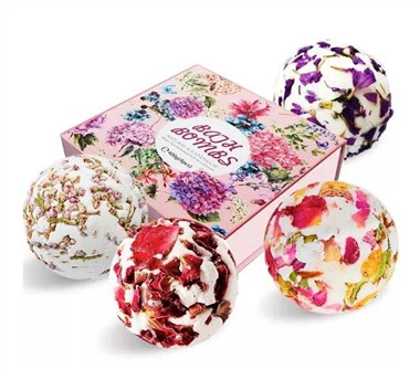 Bombă de baie de lux petale de trandafiri de lux