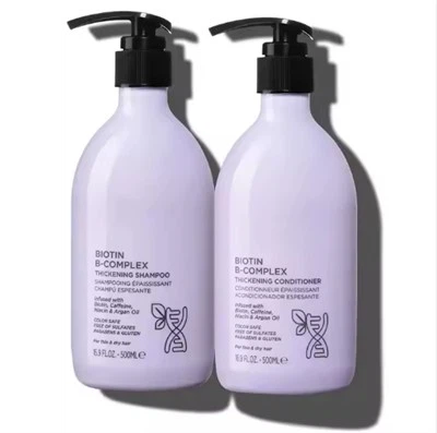 Set complex de șampon și balsam pentru biotină