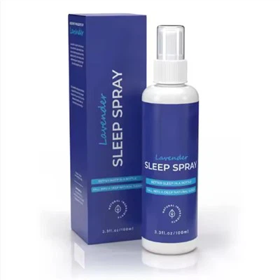 Lavanda naturală și mușețelul cu ulei esențial de pat spray de somn